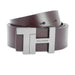 Tommy Hilfiger Cesar Men Leather Reversible Belt Brown