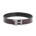 Tommy Hilfiger Cesar Men Leather Reversible Belt Brown