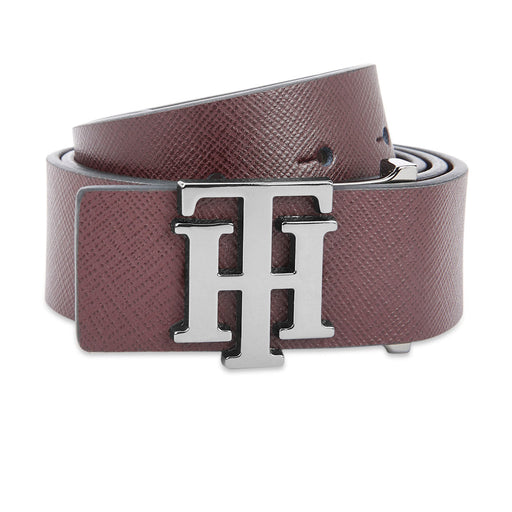 Tommy Hilfiger Timber Men Leather Belt Brown