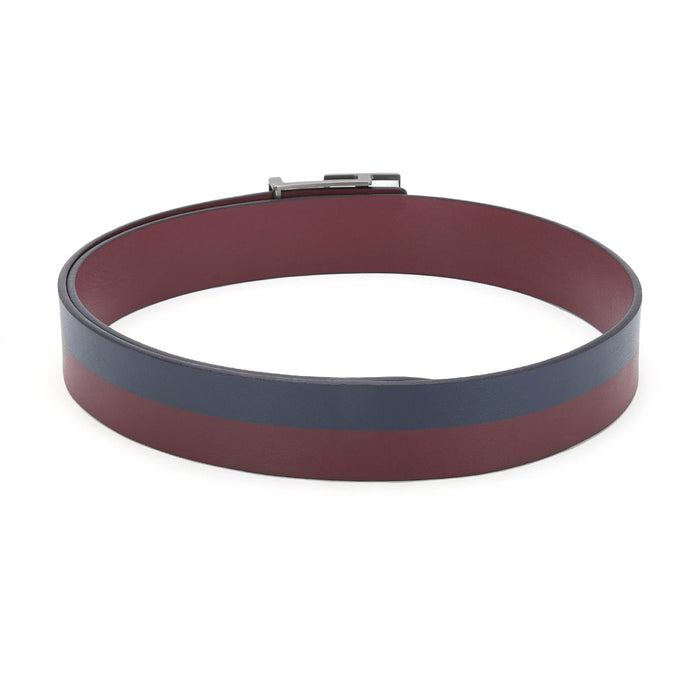 Tommy Hilfiger Ainsley Mens Leather Belt Navy