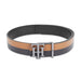 Tommy Hilfiger Ainsley Mens Leather Belt Navy Tan