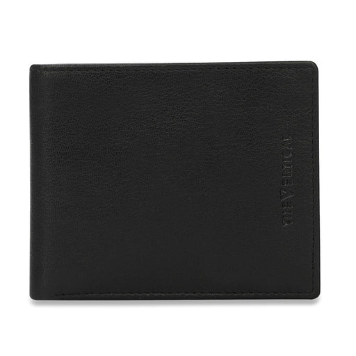 The Vertical Magnum Men Leather Global Coin Wallet Black