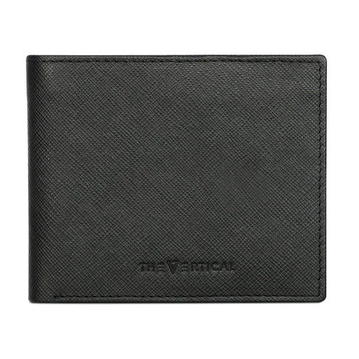 The Vertical Maestro Men Leather Global Coin Wallet Black