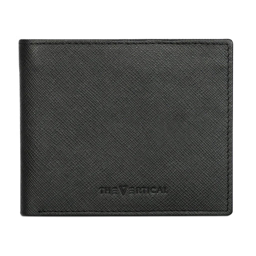 The Vertical Maestro Men Leather Global Coin Wallet Black