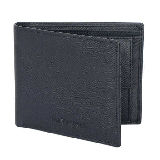 The Vertical Maestro Men Leather Global Coin Wallet navy