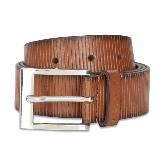 The Vertical Lena Mens Leather Belt