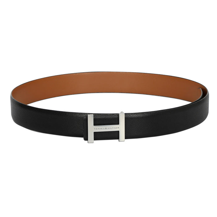 Tommy Hilfiger Broderick Men Leather Reversible Belt black