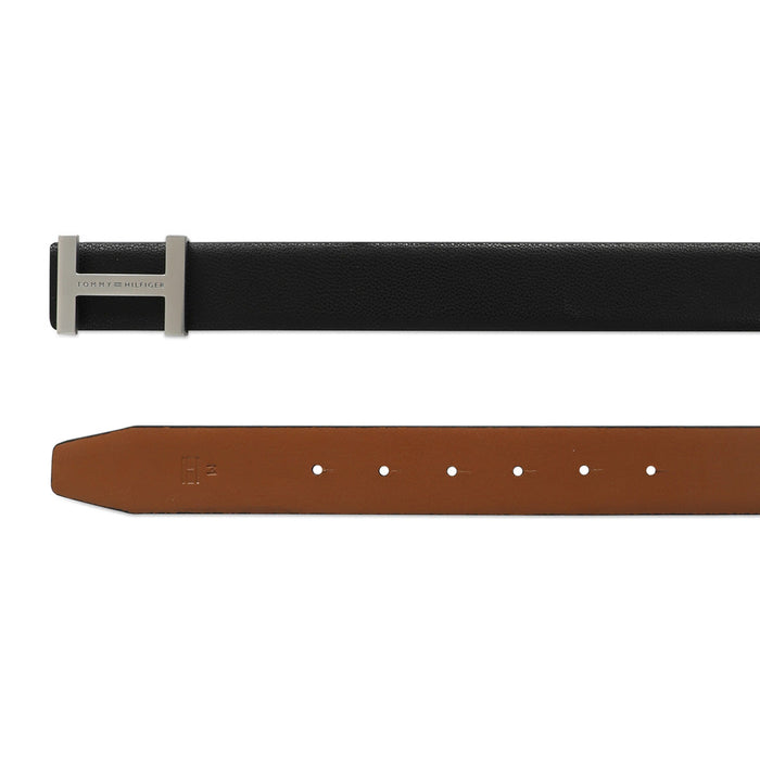 Tommy Hilfiger Broderick Men Leather Reversible Belt black