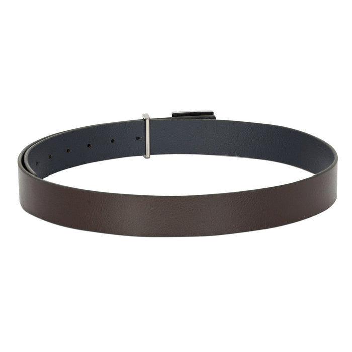 Tommy Hilfiger Cusack Men Leather Reversible Belt Brown