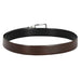 Tommy Hilfiger Spier Men Leather Reversible Belt Brown