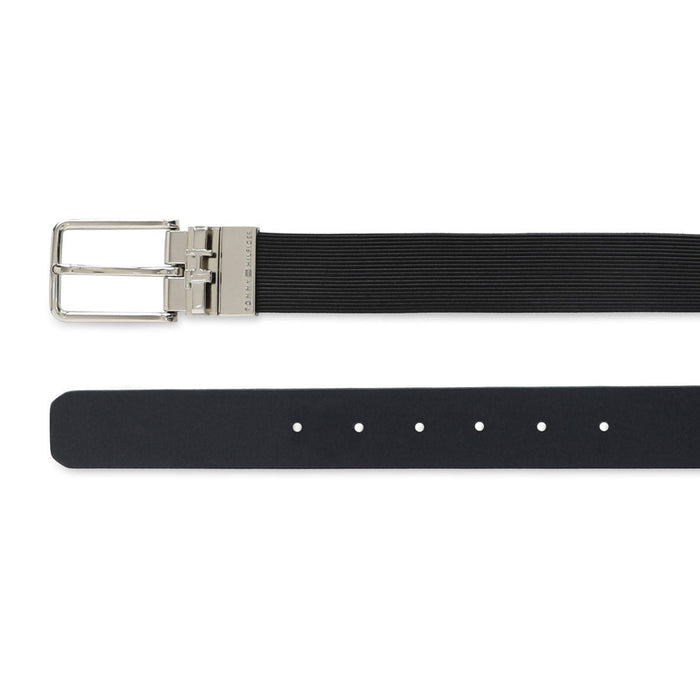 Tommy Hilfiger Morley Men Leather Reversible Belt black