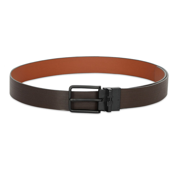 Tommy Hilfiger Morley Men Leather Reversible Belt brown