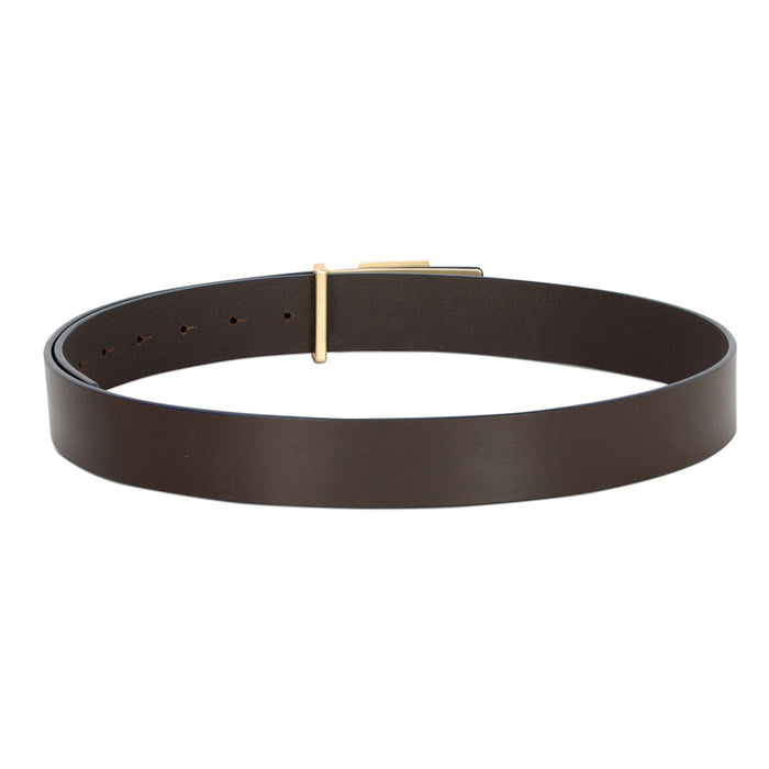 Tommy Hilfiger Lynskey Mens Leather Belt Brown