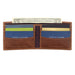 Tommy Hilfiger Michelin Men Leather Slimfold Wallet Tan