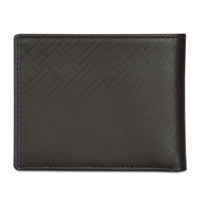 Tommy Hilfiger Ather Men Leather Global Coin Wallet Brown