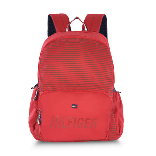 Tommy Hilfiger Vulcan Unisex Polyester Backpack Burgundy