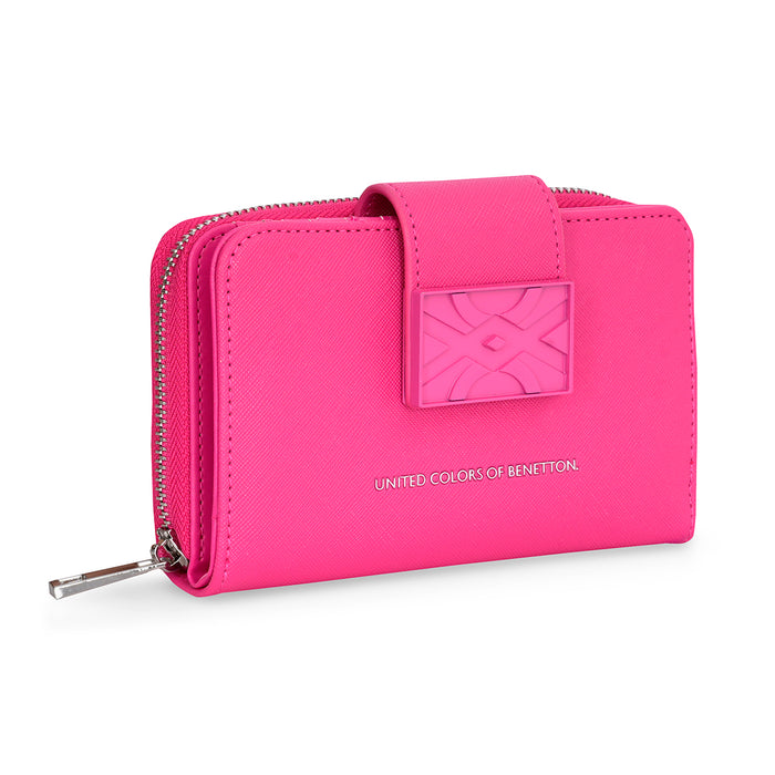 United Colors of Benetton Nevis Wallet Fuschia