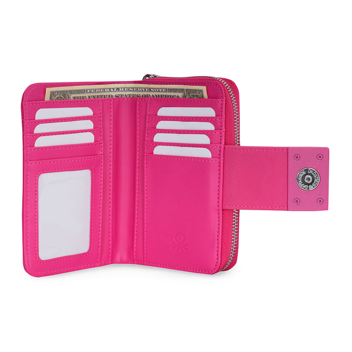 United Colors of Benetton Nevis Wallet Fuschia