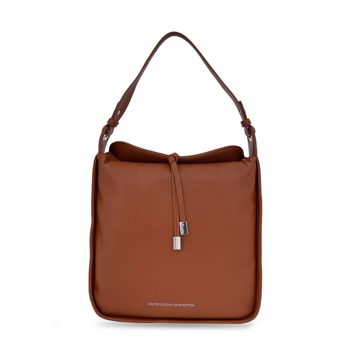 United Colors of Benetton Eve Hobo Brown