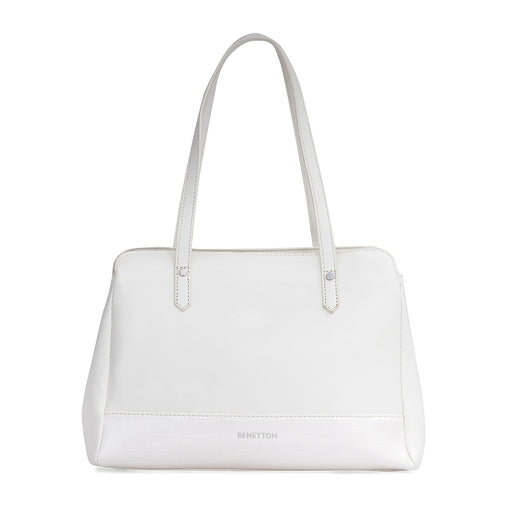 United Colors of Benetton Alina Satchel White