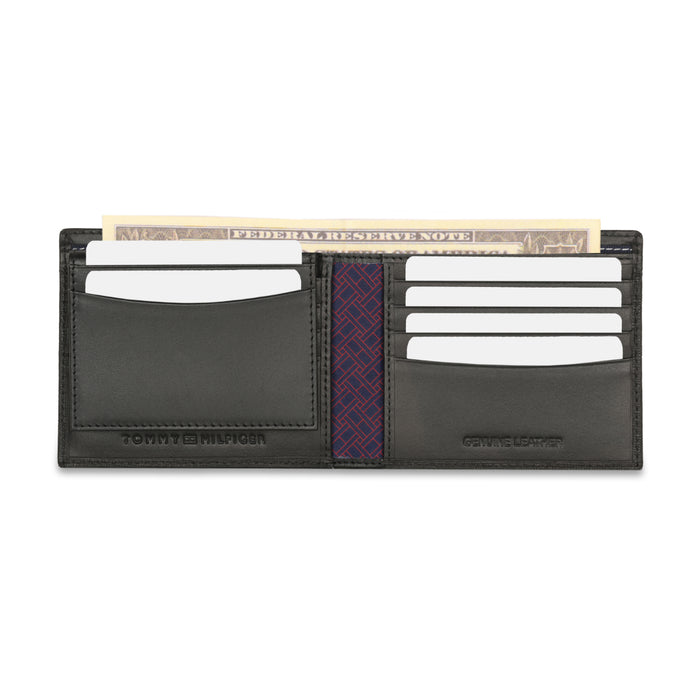 Tommy Hilfiger Loganville Passcase Wallet Black