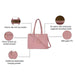 Sugarush Martha Women's Tote Dusky Pink